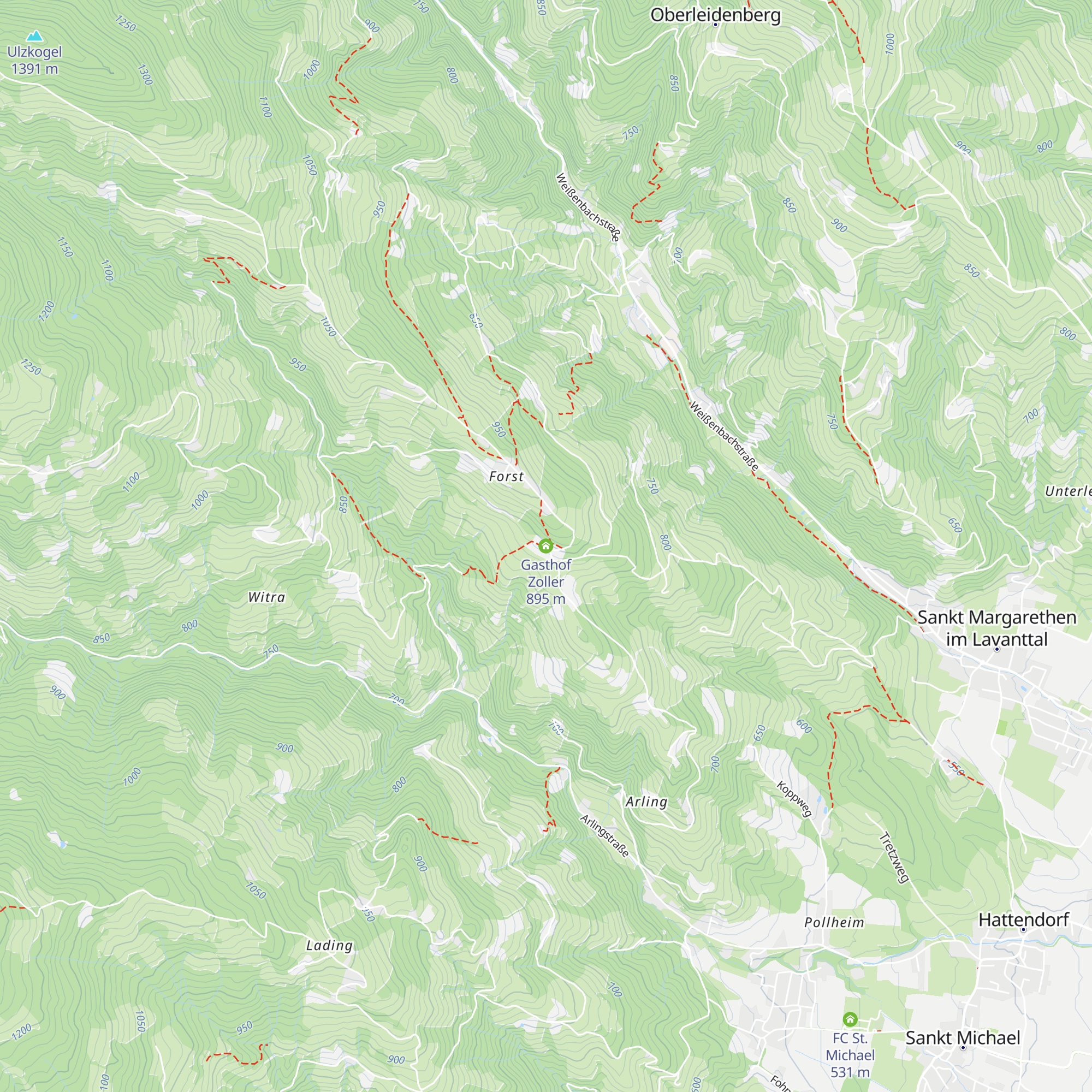Gasthof Zoller map