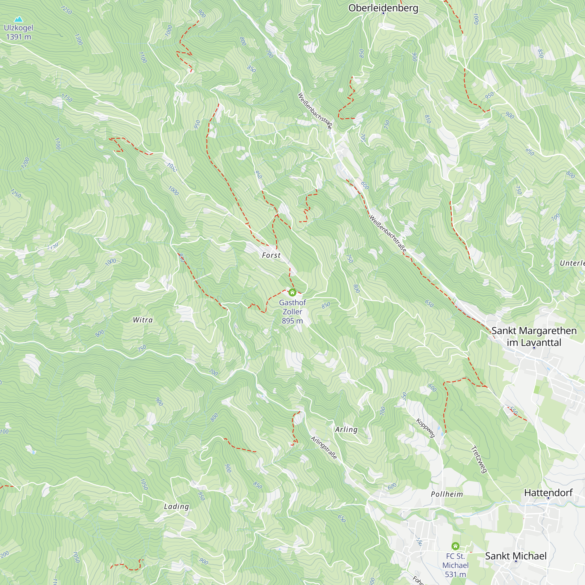 Gasthof Zoller map