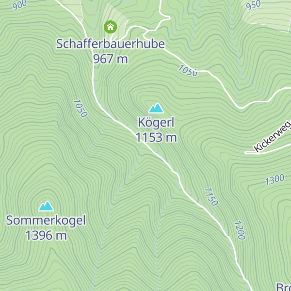 Map of Granitzhütte