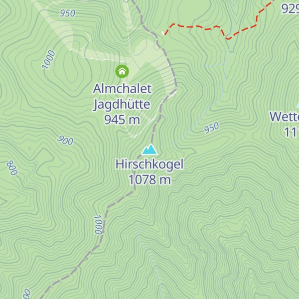 Map of Hirschkogel