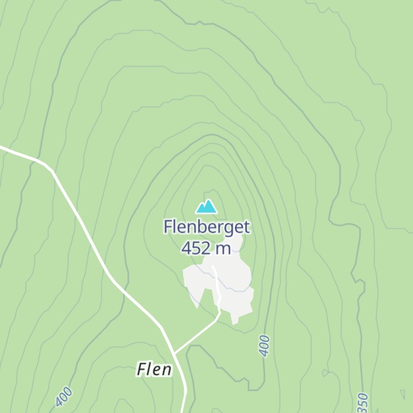 Map of Flenberget