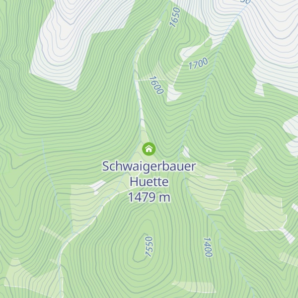 Map of Schwaigerbauer Huette