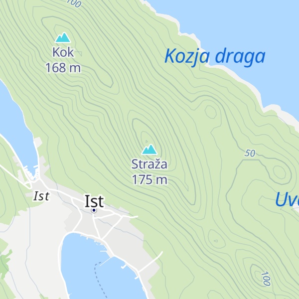 Map of Straža