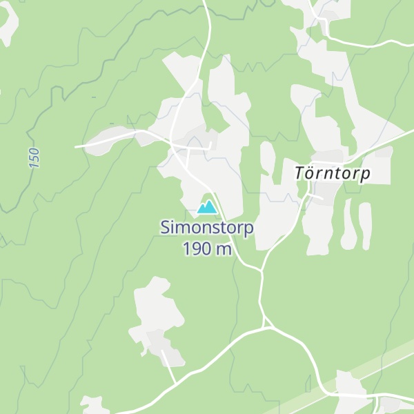 Map of Simonstorp
