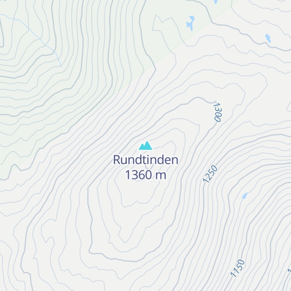 Map of Rundtinden