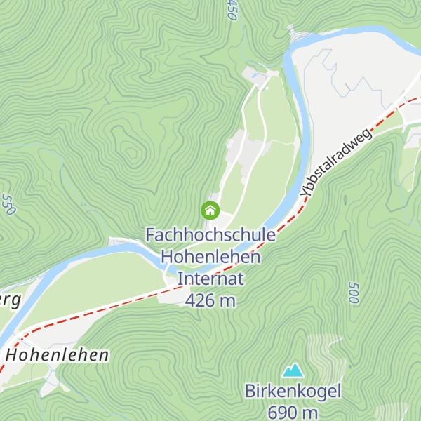 Map of Fachhochschule Hohenlehen Internat