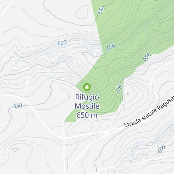 Map of Rifugio Mostile