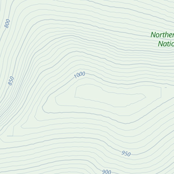 Map of Leksandfjellet