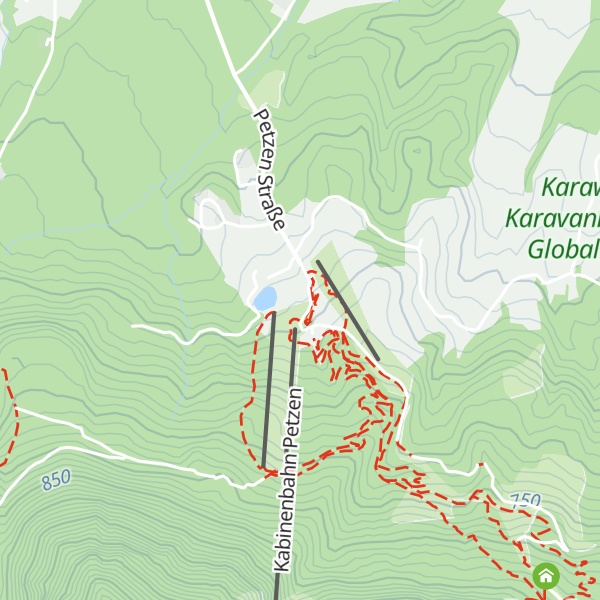 Map of Petzen Stüberl