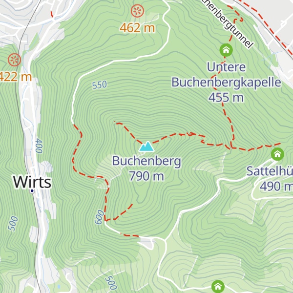 Map of Buchenberg