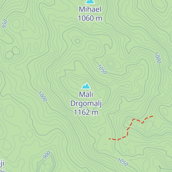 Map of Mali Drgomalj