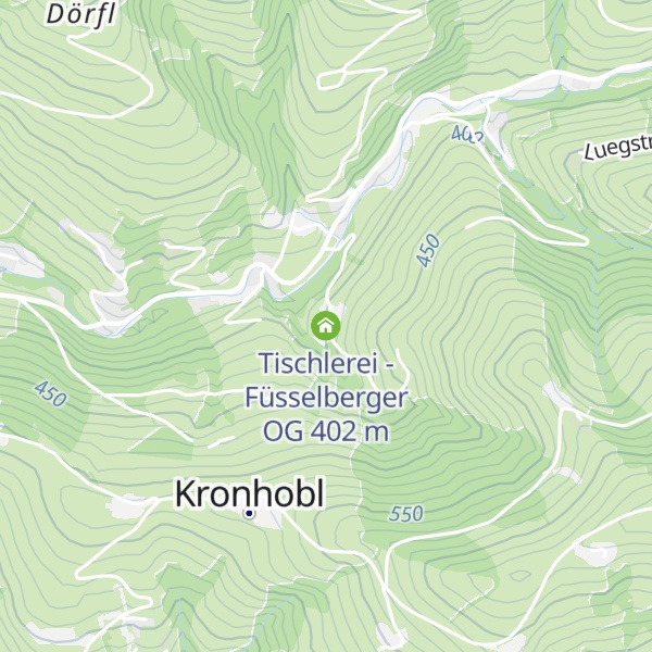 Map of Tischlerei - Füsselberger OG