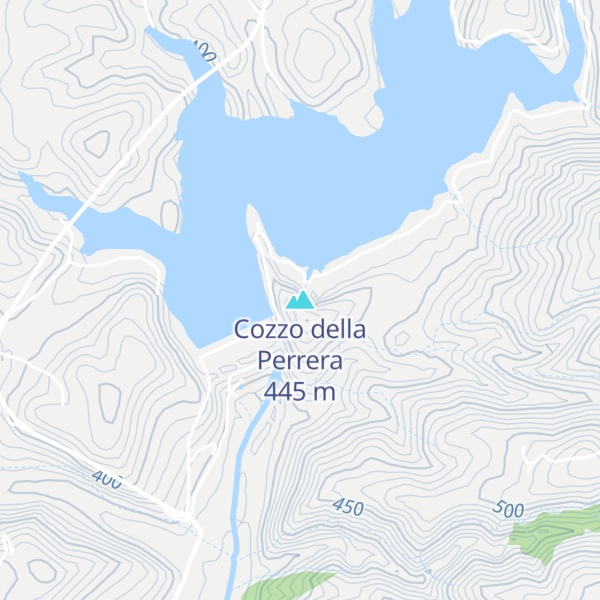 Map of Cozzo della Perrera