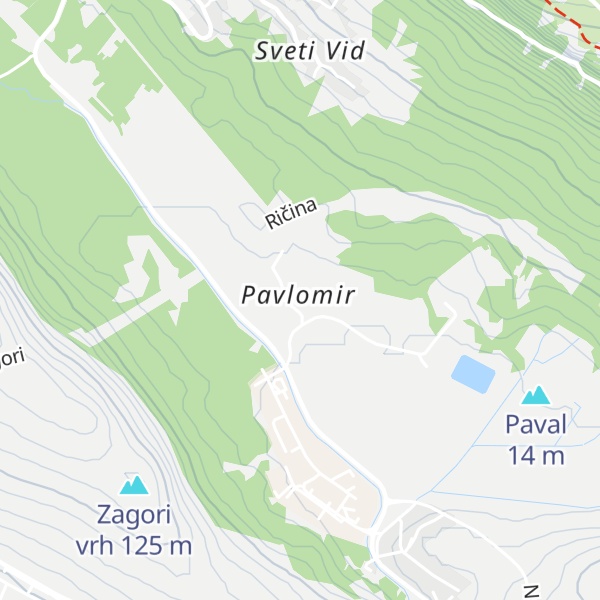 Map of Vinarija Pavlomir