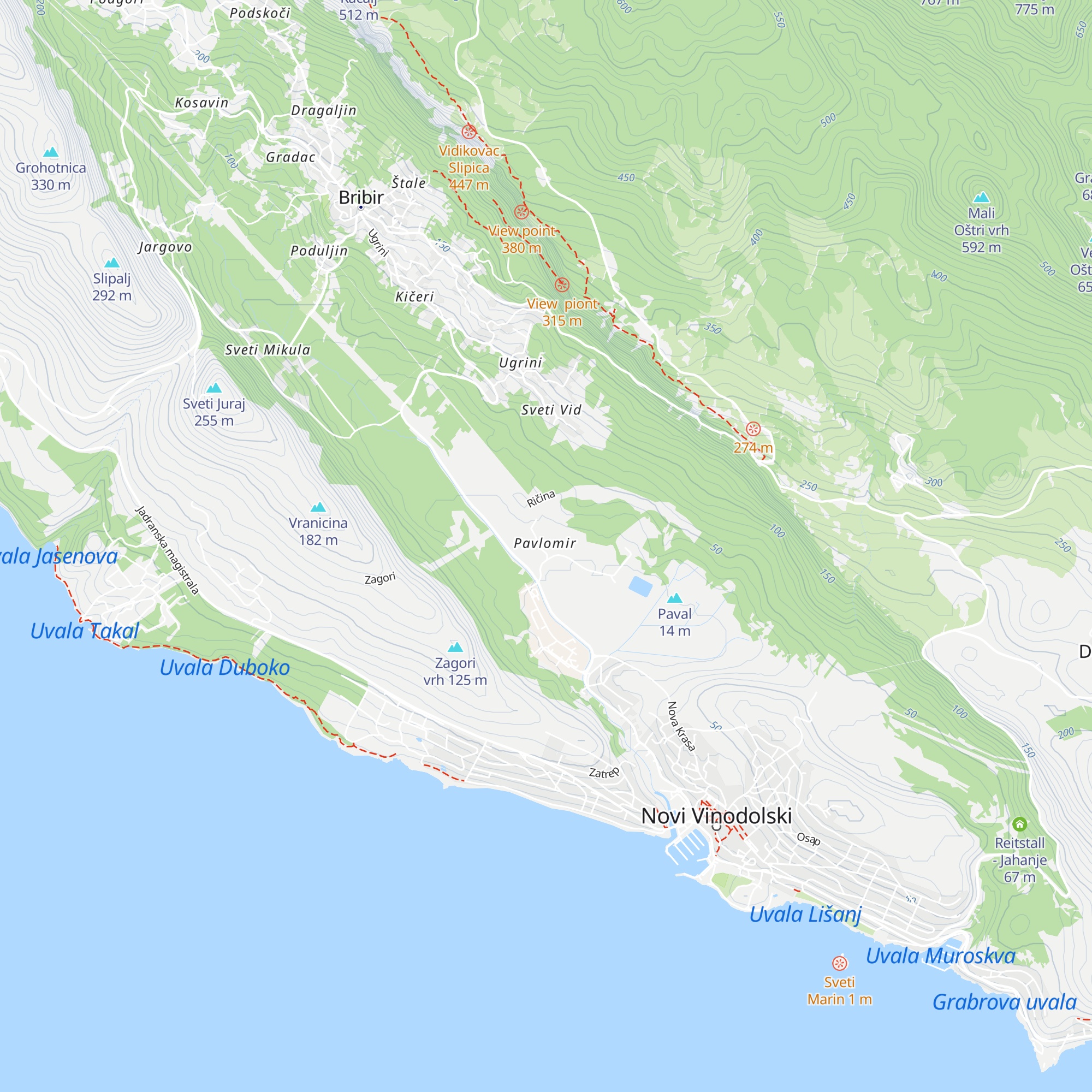 Vinarija Pavlomir map