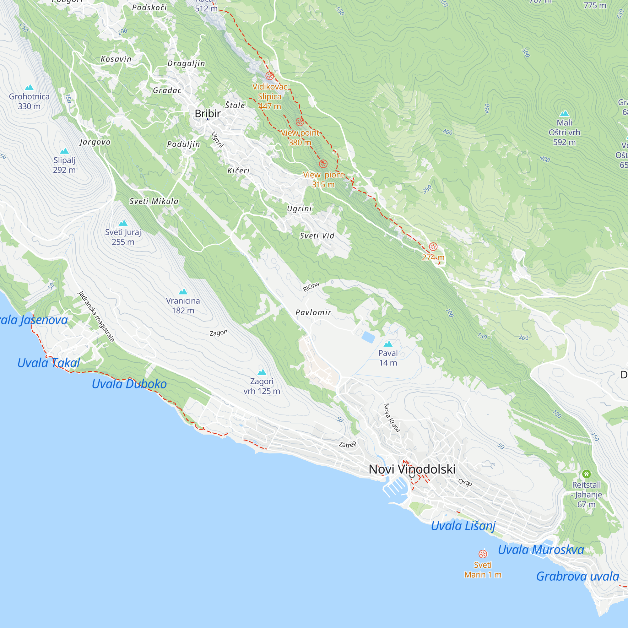 Vinarija Pavlomir map