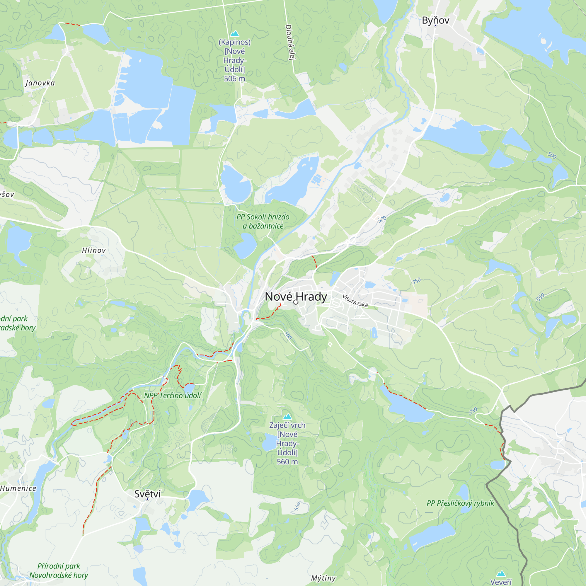 Kulturní a informační centrum Nové Hrady map