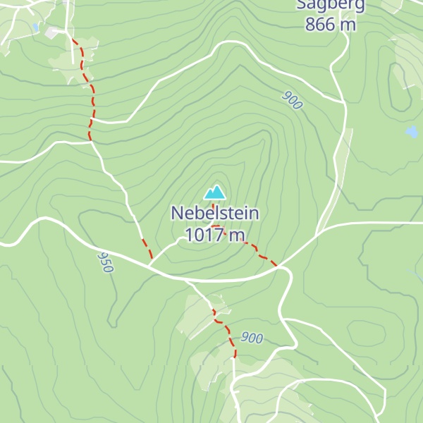 Map of Nebelsteinhütte