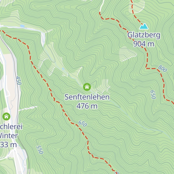 Map of Senftenlehen