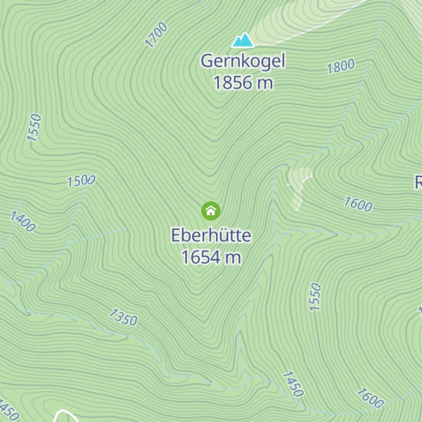 Map of Eberhütte