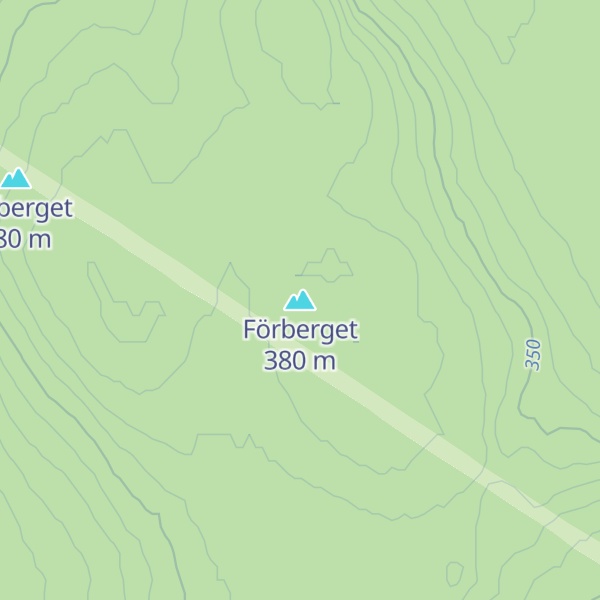 Map of Förberget