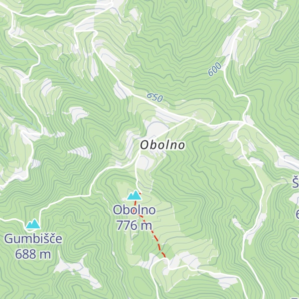 Map of Kmečki turizem Obolno