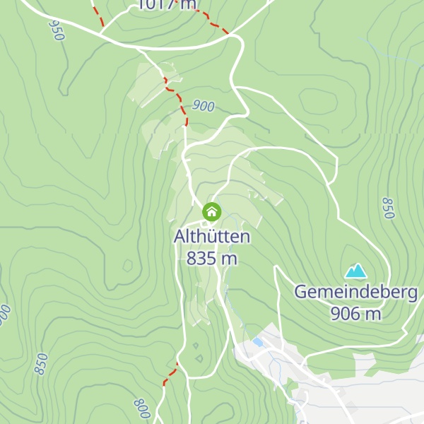 Map of Althütten