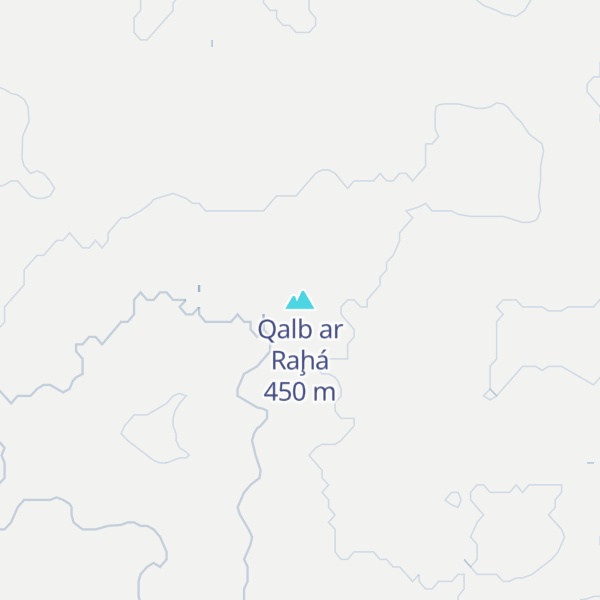 Map of Qalb ar Raḩá