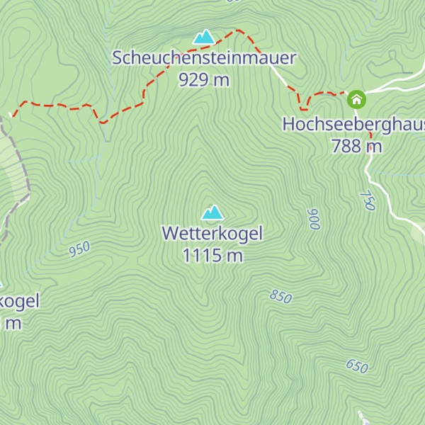 Map of Wetterkogel