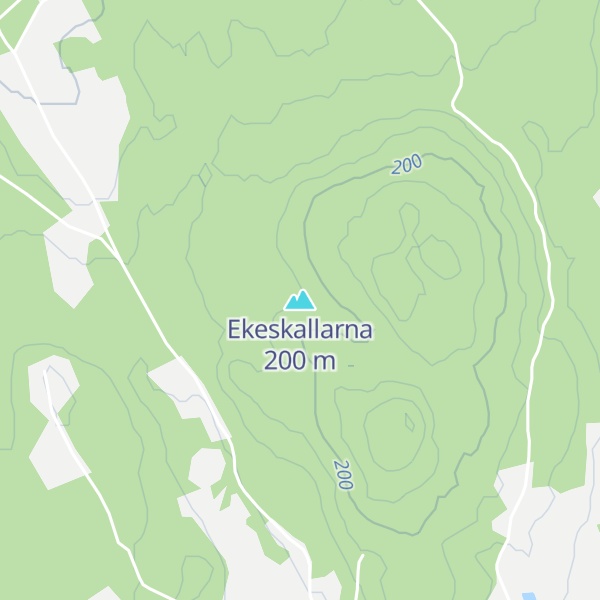 Map of Ekeskallarna