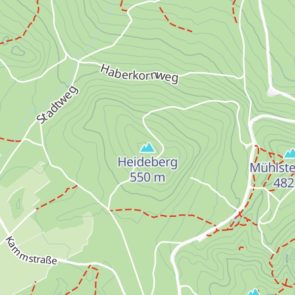 Map of Heideberg