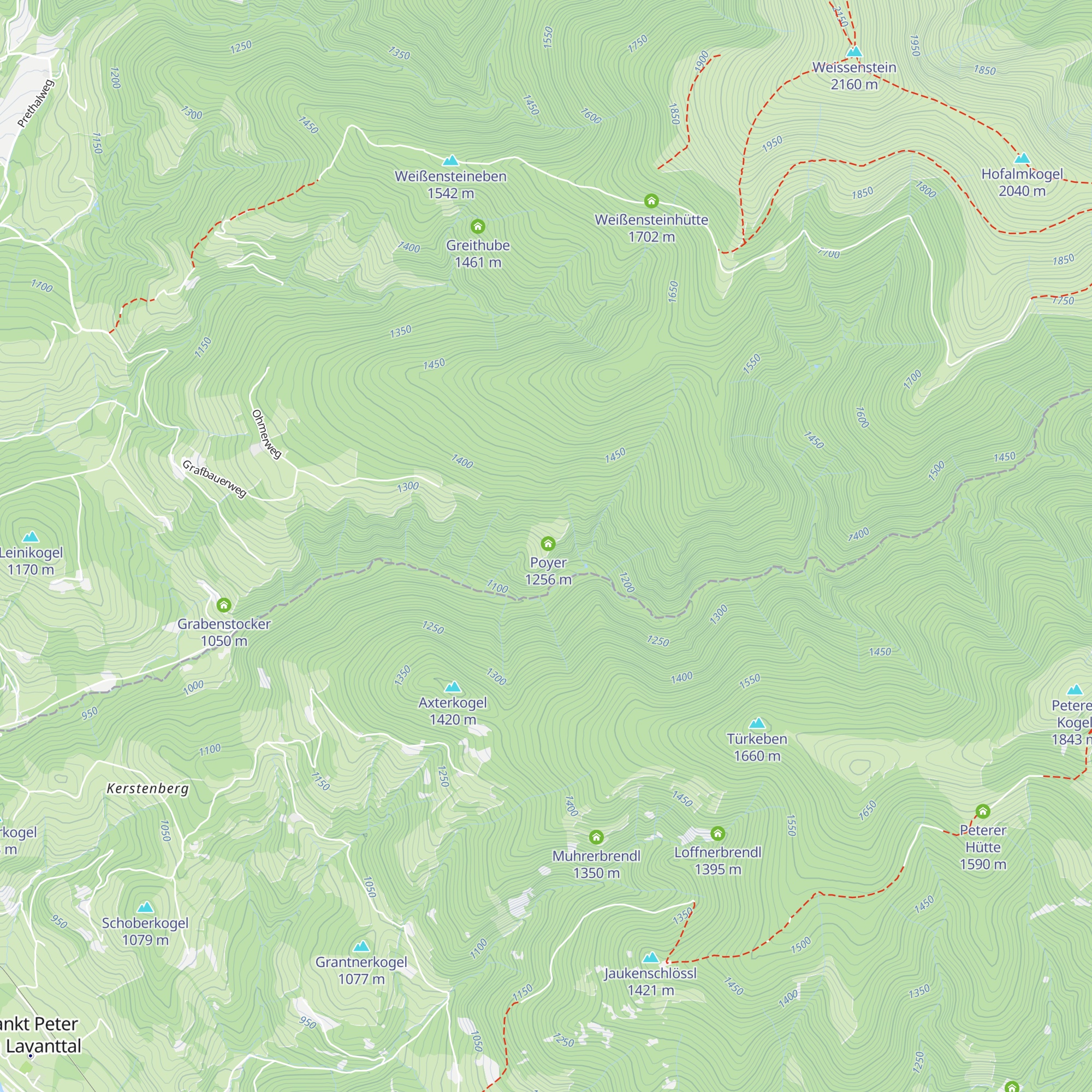 Pojer map