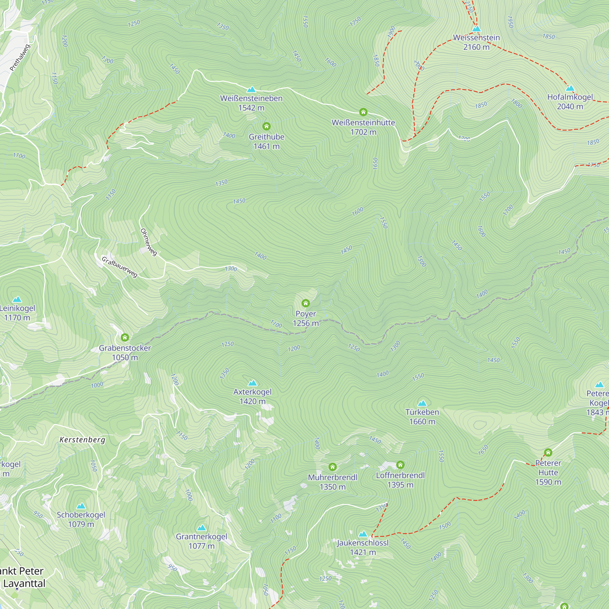 Pojer map