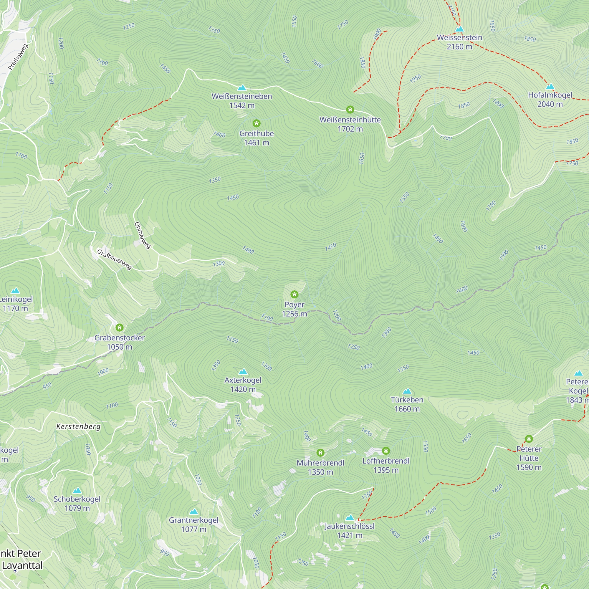 Poyer map
