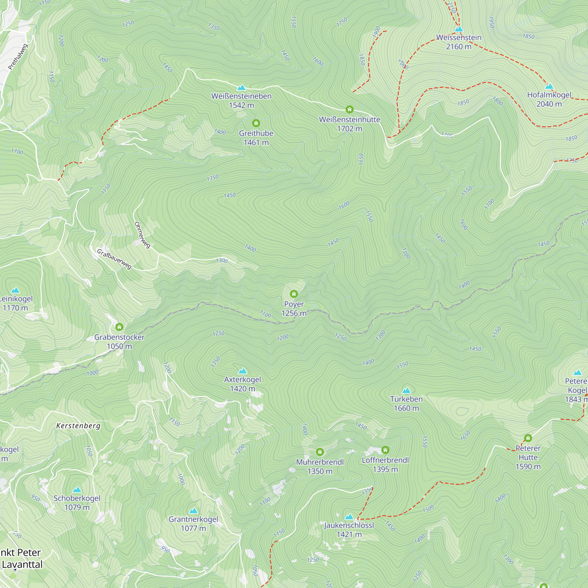 Poyer map