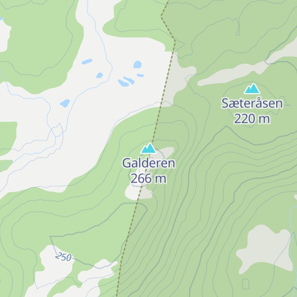 Map of Galderen