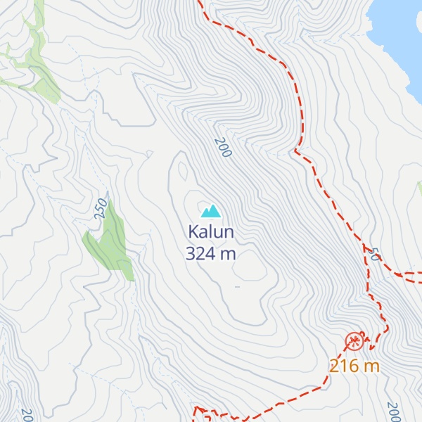 Map of Kalun