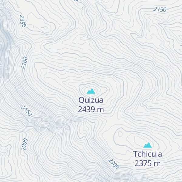 Map of Quizua