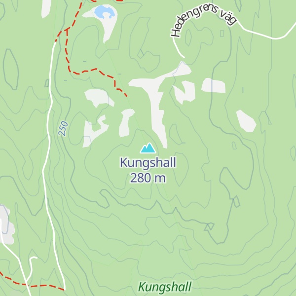 Map of Kungshall