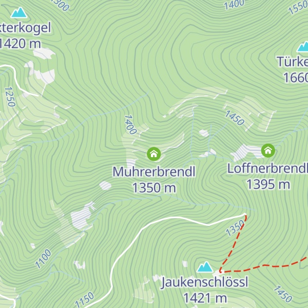 Map of Muhrerbrendl