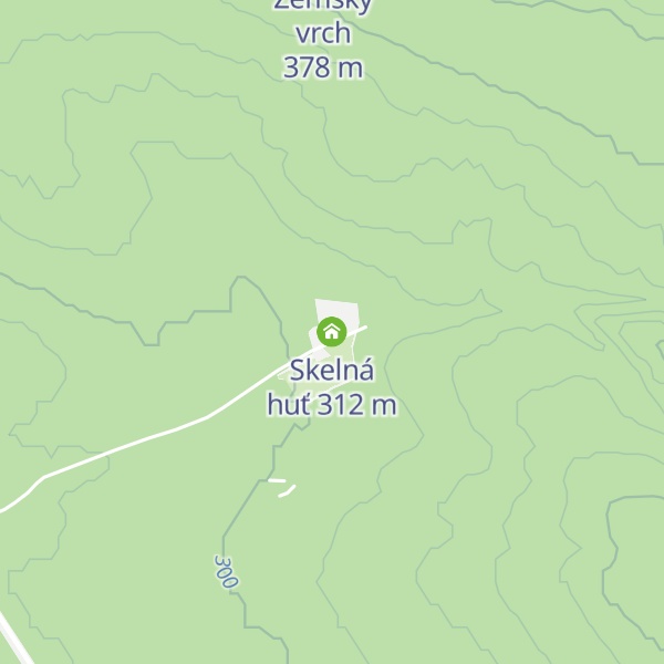 Map of Skelná huť