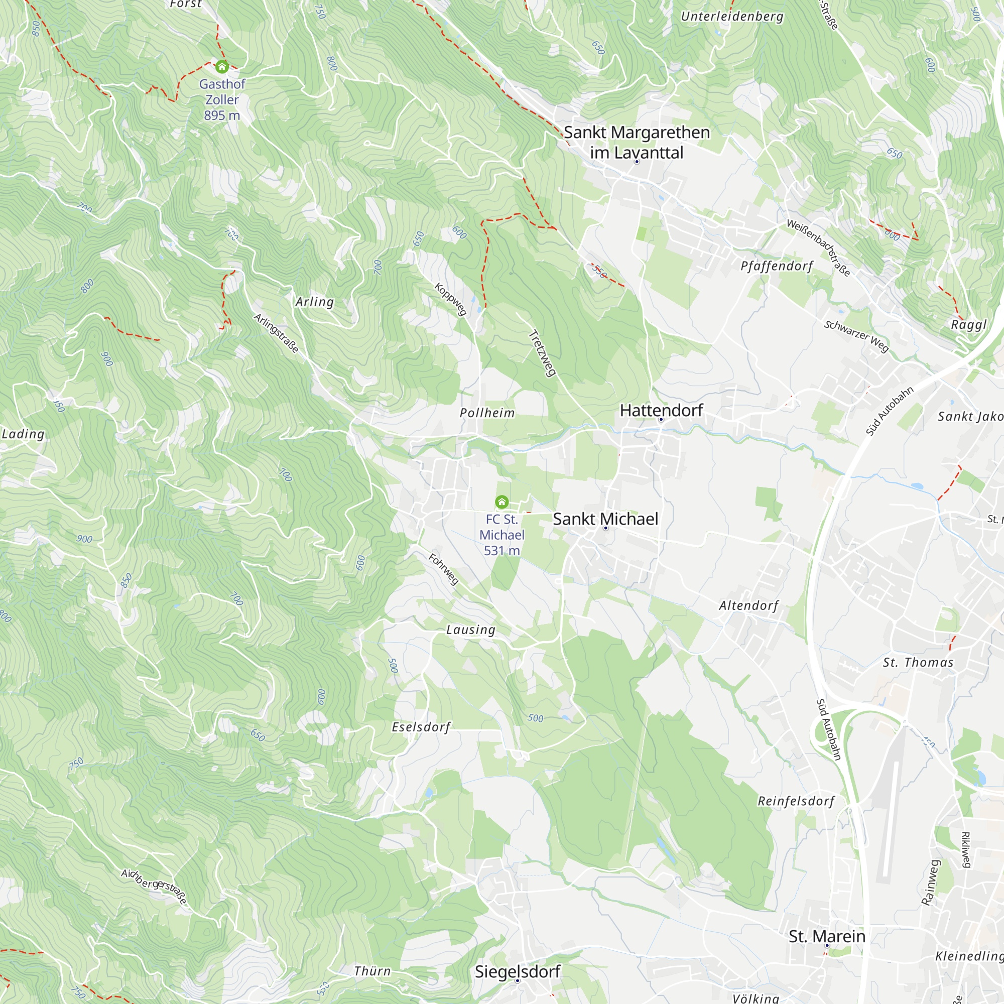 FC St. Michael map