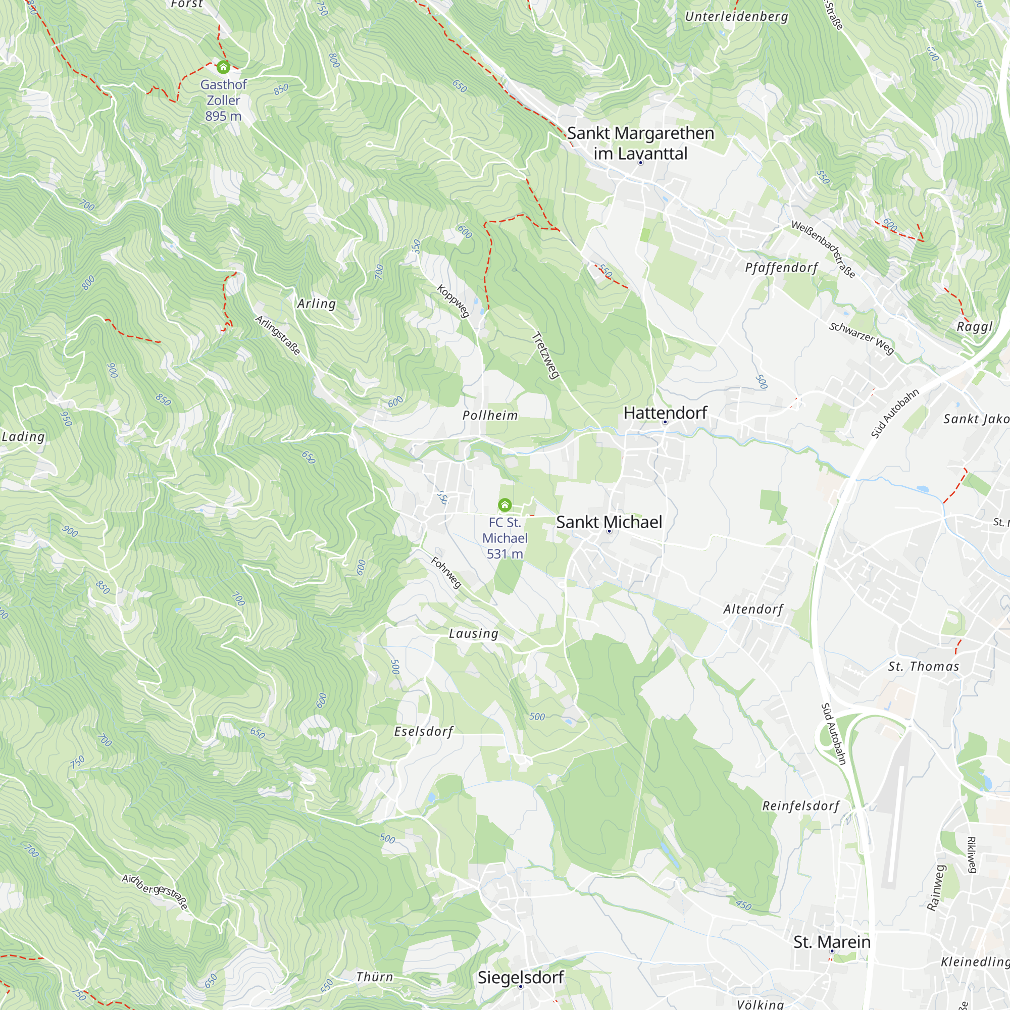 FC St. Michael map