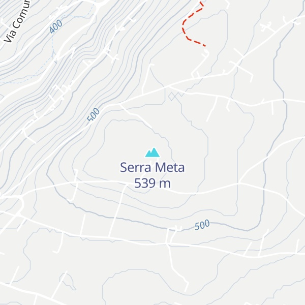 Map of Serra Meta