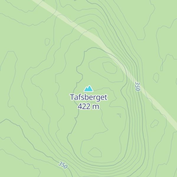 Map of Tafsberget