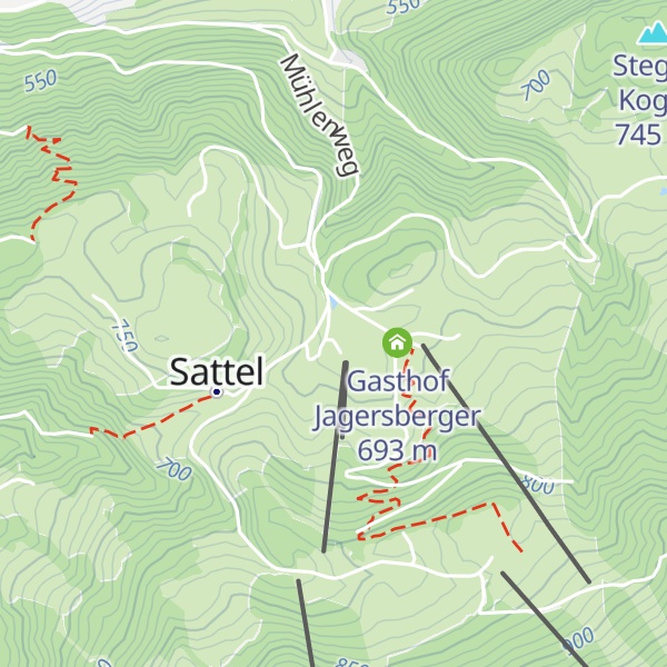 Map of Gasthaus Kloaboch