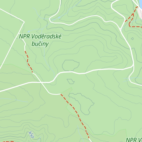 Map of Kobyla N [Černé Voděrady]