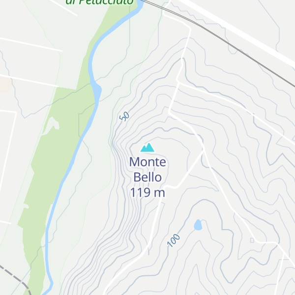 Map of Monte Bello