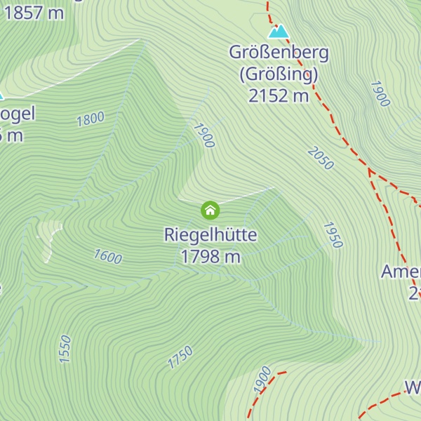 Map of Riegelhütte
