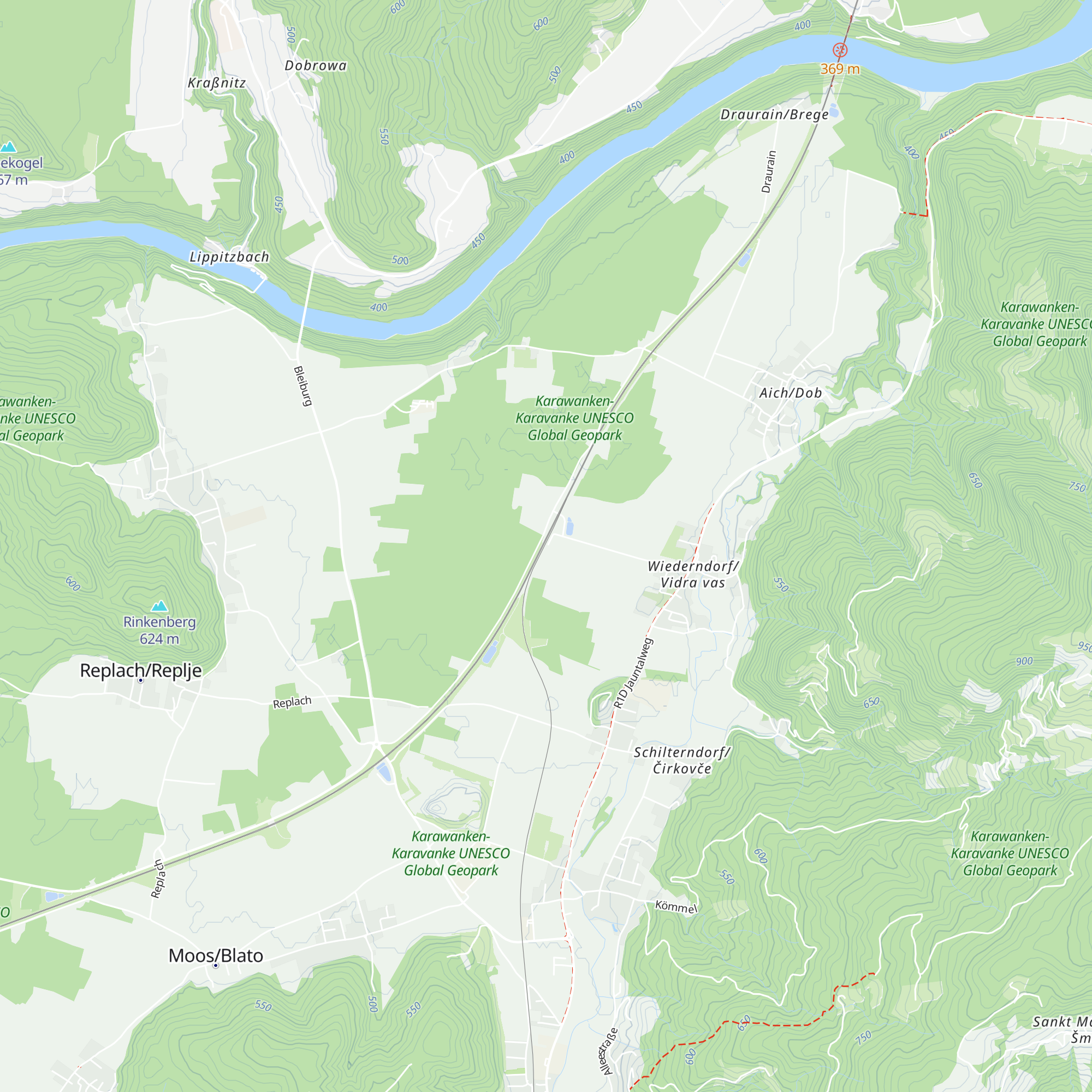 EAR Mittlern map